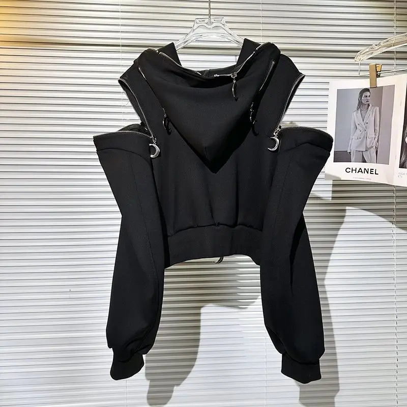 Oversized windbreaker urban nan high fashion graffiti