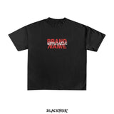 Y2K Manga Panel T-Shirt – Cry Scene Blur with Pastel Drip
