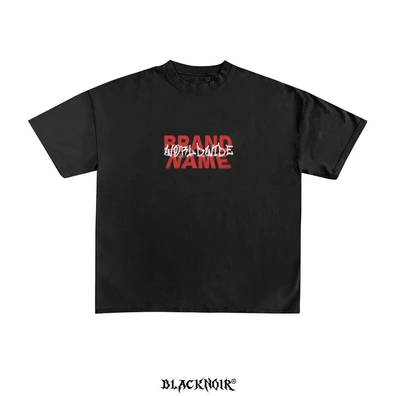 Y2K Manga Panel T-Shirt – Cry Scene Blur with Pastel Drip