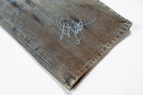 graffiti handdrawn damaged wash baggy jeans for men and women straight streetwear y2k denim trousers pantalones hombre cargos unique cargo style 1319