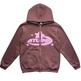 Y2K Autumn Winter Female Hoodie Letter Long Sleeve Sweatshirts Gothic