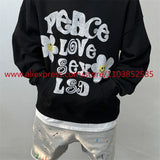 2024 New Autumn Winter Vintage Long Sleeved Hoodie American Heavyweigh