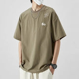Trapwear Crying character – Summer Mens Embroidered Short Sleeve T Shirts 2024 New Oversized