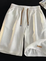 summer running baggy y2k shorts for men casual gym sport short pants threaded solid drawstring basketball bermuda masculina unique shorts style 3553
