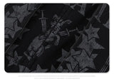Urban hacker hoodie with dystopian-style artwork