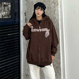 Glitchcore Fashion – Fashion Skull Embroidery Hoodies Pullover Hooded – Streetwear Fashion for Men & Women