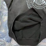 Heavy metal streetwear hoodie with gothic lettering