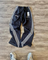 american retro trend striped stretch waist women nine point pants y2k harajuku fashion loose casual couple sports wide leg pants unique default style 2320