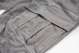 streetwear big pockets sashes pleated baggy jeans for men and women washed straight casual cargo pants oversize denim trousers unique cargo style 150