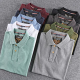 Gothic Vintage print – Summer Mens Polo Shirt Cotton Lapel T Shirt Retro Loose Soli