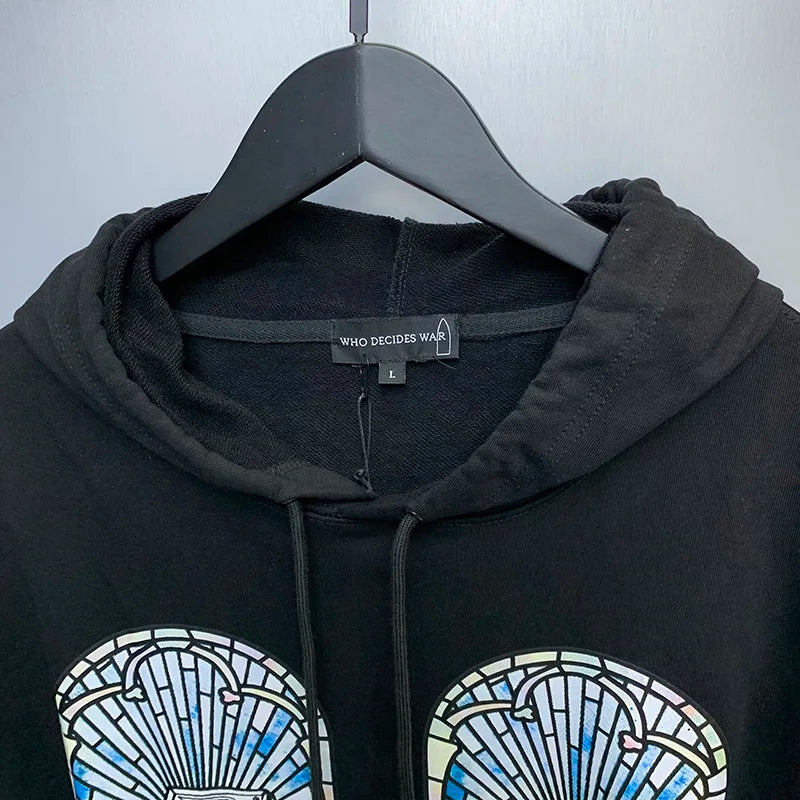 Best Quality Who Decides War Hoodies Letter Printing Men Woman Oversiz