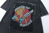 Summer Vintage Guns N' Roses Rock Band T-Shirt Tops