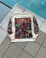 Harajuku Aesthetic print tee – Y2K Street Rock Hip Hop Anime Printed Long Sleeved Top Men A