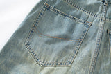 vintage men baggy jeans distressed ripped denim pants male luxury designer jeans trousers unique jeans style 1415