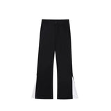 flare pants men vintage fashion casual bell bottom trousers male streetwear net celebrity long pants stage costume unique default style 2792