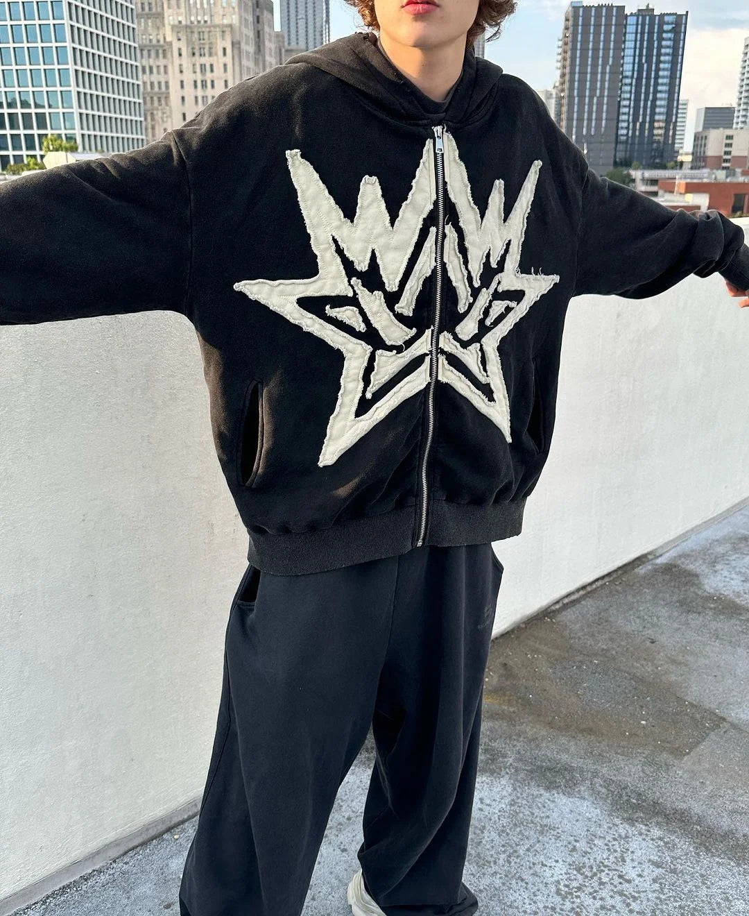 Y2K Womens Mens Hoodies Clothing Long Sleeve Pullover Sweatshirt Streetwear