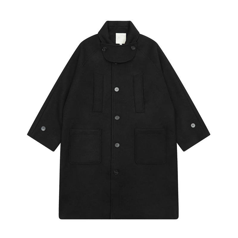 Brand New 2023 Under My Car Overcoat Coats & Jackets / Wool & Blends Windbreaker Long Polyester High Trend Size 1 2 3 #464