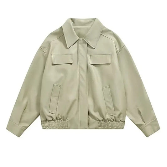 minimalist streetwear jacket, bold fashion piece, aesthetic