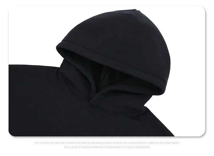 Gothic occult hoodie with moon phases and celestial designs