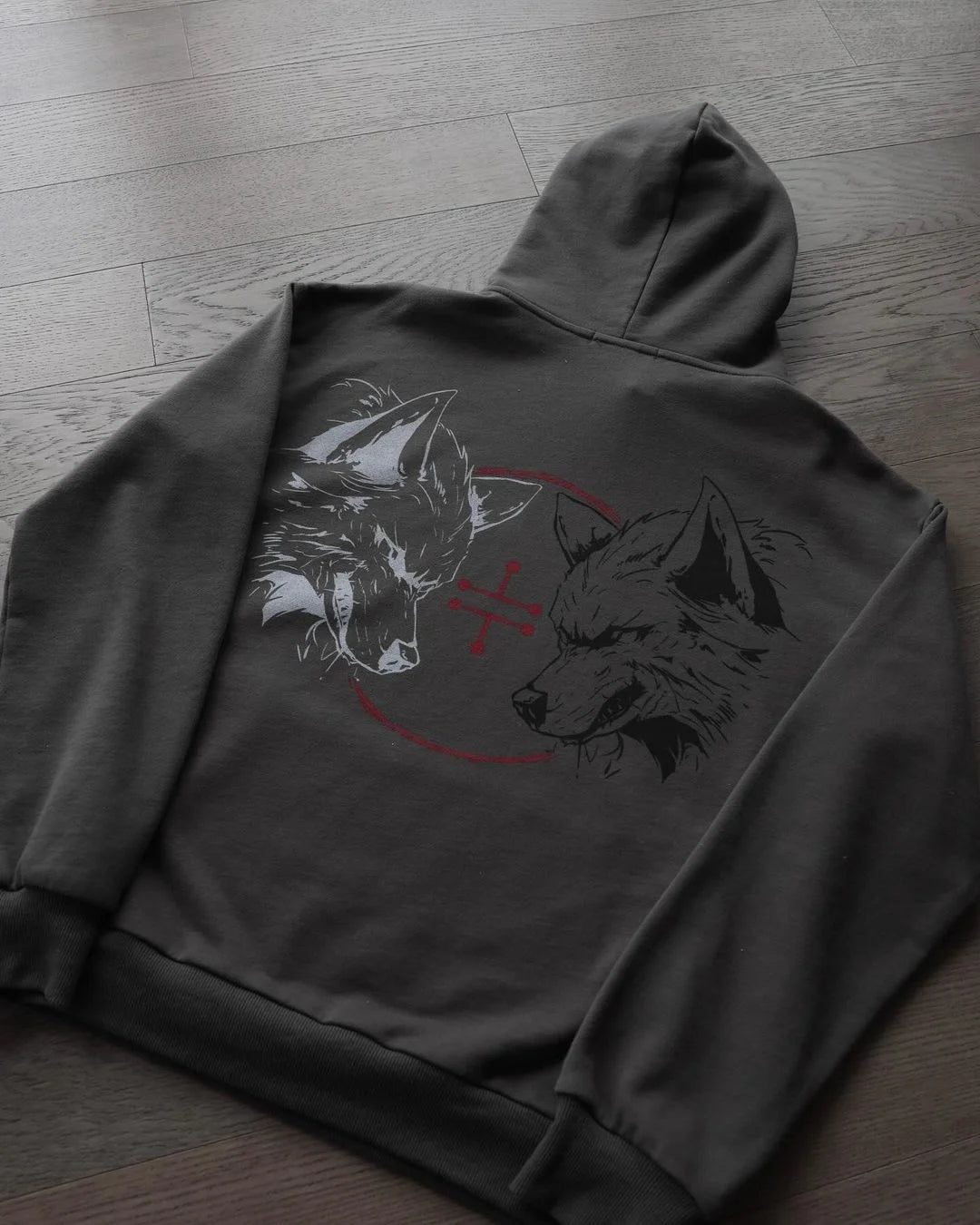 Womens Clothing Hoodie Sweatshirt Anime Style Tops Pullover Long Sleeve