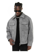 checkered bomber jacket, daily drip essential, men's streetwear fashion, oversized urban jacket, high quality cold-weather co