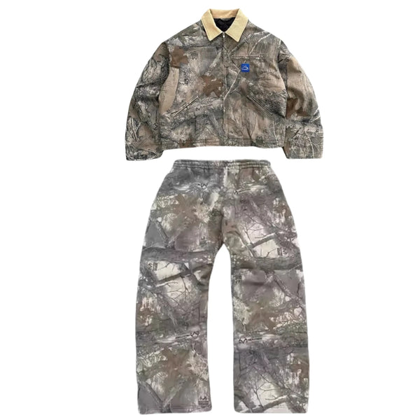 jacket clothes for men harajuku retro hip hop camouflage graphics oversized sweatpants long sleeve jackets coat tracksuit men relaxed fit joggers