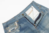 streetwear ripped hole patch baggy y2k jeans for men washed pantalones hombre straight casual denim trousers oversized unique jeans style 5939
