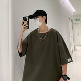 Anime Streetwear top – T Shirt Oversized Cotton Men Fashion Mens Summer Tshirts Ove