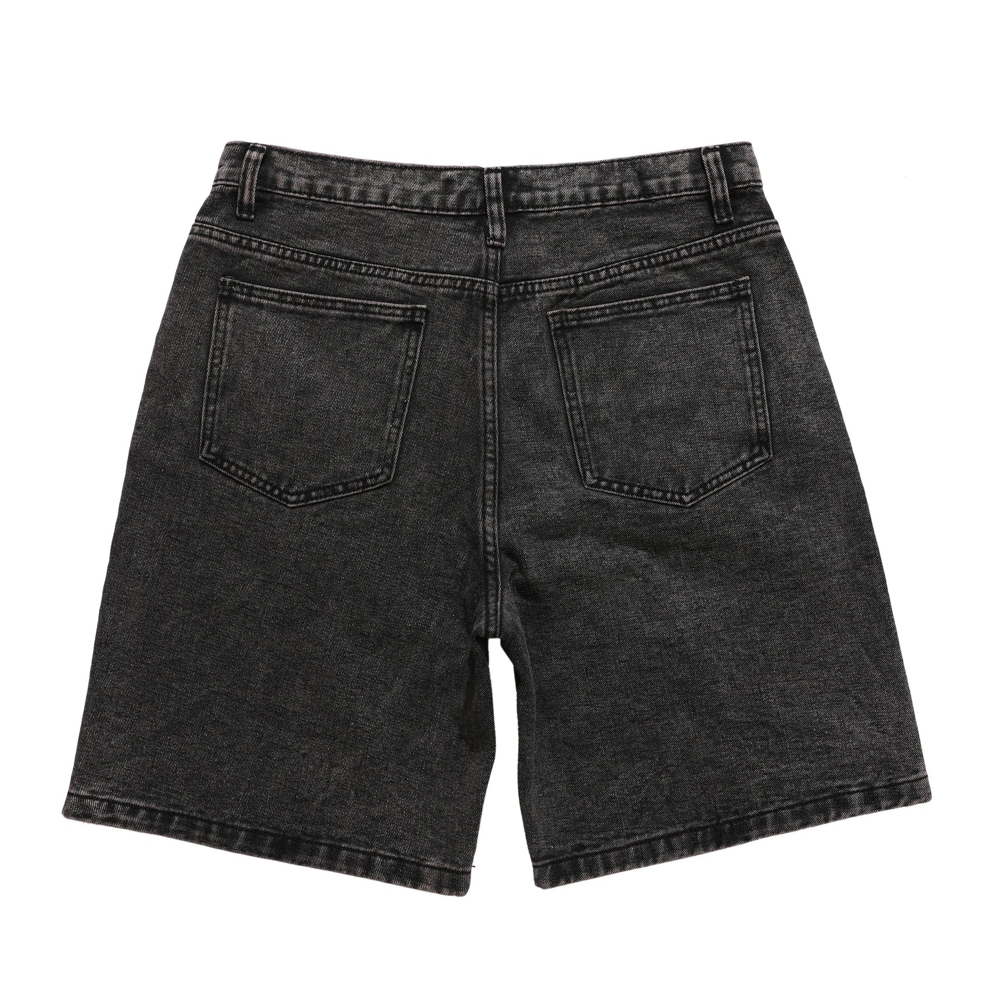 hip hop loose denim shorts pants fashion patchwork stars half pant men summer casual zipper streetwear short joggers men shorts unique joggers style 2826
