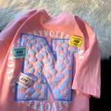 Sadcore Aesthetic print tee – Hip Hop Sweet Girl Kawaii T Shirts 100 Cotton High Street T