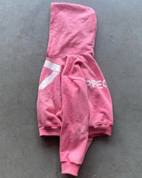 women street suit streetwear y2k casual sweatpants zip cardigan fashion digital print hooded men loose drawstring sweatpants unique joggers style 2493
