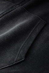sadcore aesthetic drop featuring mens oversize long sleeve washed double zipper cardigan hoodies loose plus plush gradient womens hooded pullovers winter