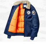 Urban fleece hooded bomber windbreaker high fashion