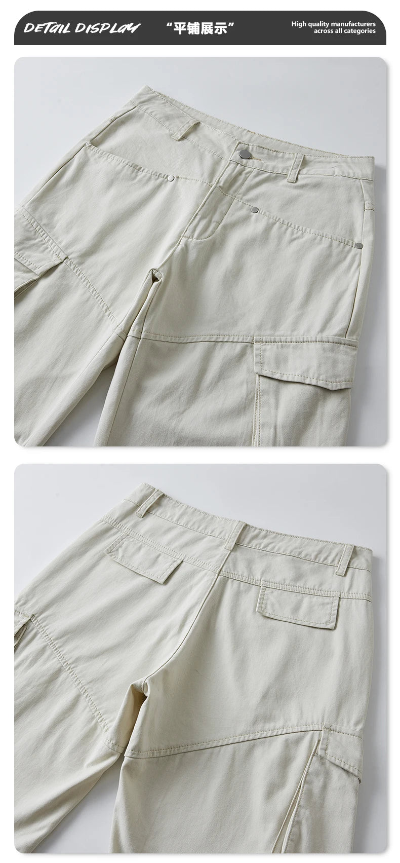 men multi pocket streetwear fashion loose casual plus size cargo pants women pure cotton hip hop y2k pants cityboy trousers unique cargo style 1800