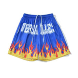 new quick drying gym shorts mens basketball shorts sports short pants summer mesh breathable sweatpants high street shorts unique joggers style 4331