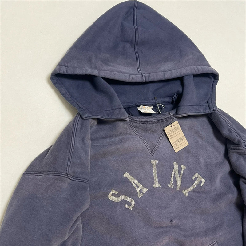 Sadcore Shirt – 24Ss Sm Brand Fashion M13 Letter Print Nvy Color High Street – Streetwear Fashion for Men & Women
