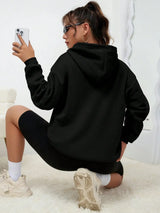 Los Angeles Art Letter Design Women Streetwear American Style Fashion