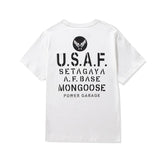 Y2k Oversized shirt – Amekaji Vintage Printed T Shirt Men 2023 Spring Summer New M