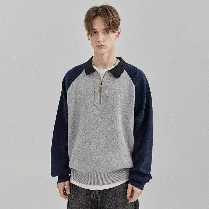 techwear flame hoodie for men, oversized streetwear fit with bold knit design, mens fashion layer for modern streetwear colle