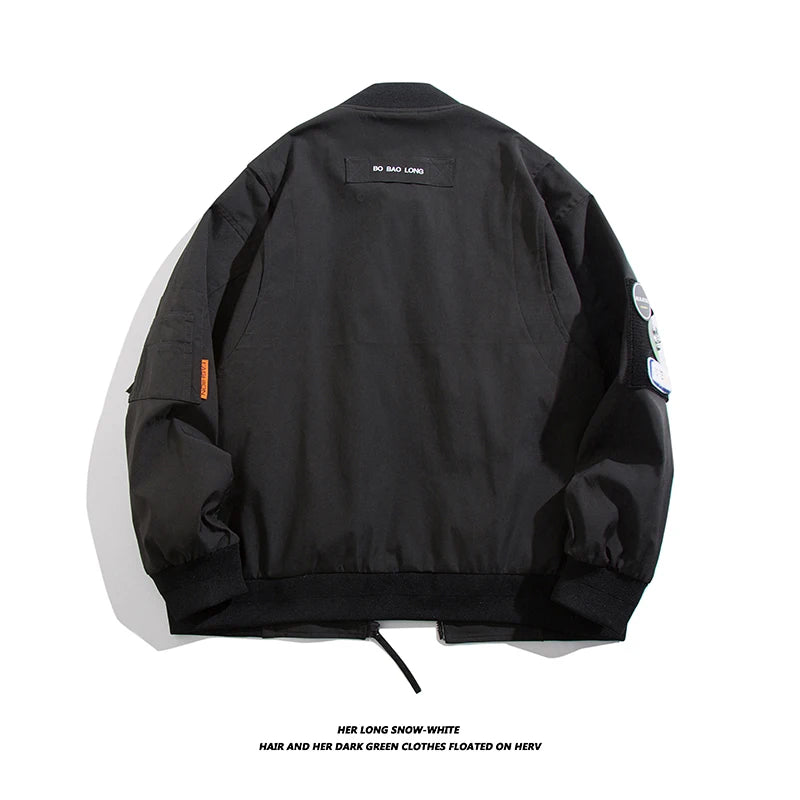 Double-Layer Urban Hoodie Jacket Modern Aesthetic