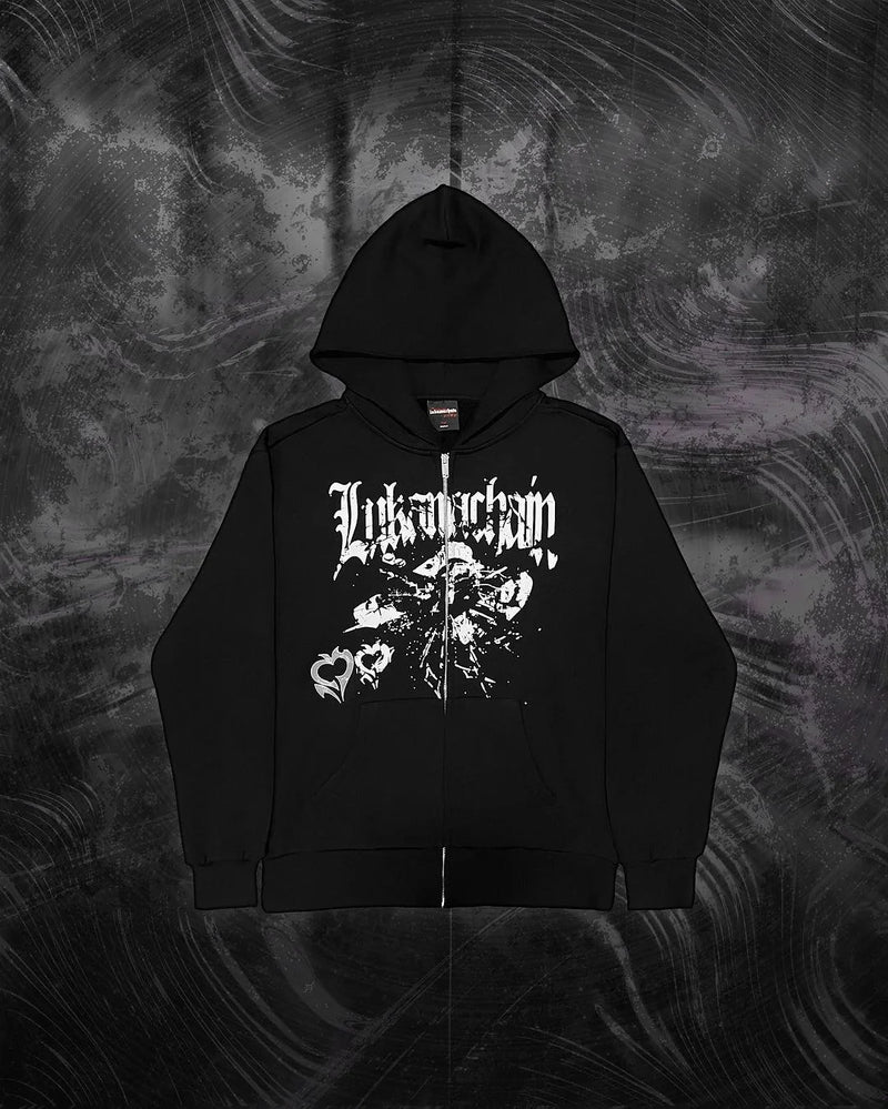 Y2K Womens Mens Hoodies Clothing Printing Long Sleeve Pullover Sweatsh