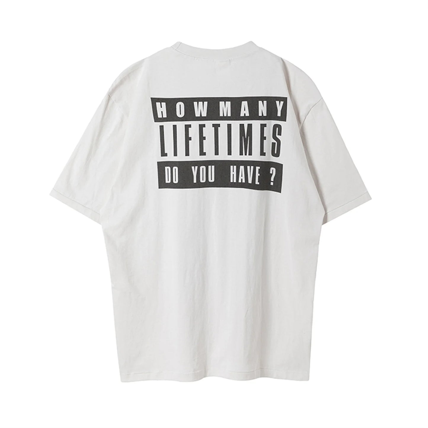 trapwear vintage t-shirt featuring summer vintage retro letter print high street loose casual cotton t shirt tops