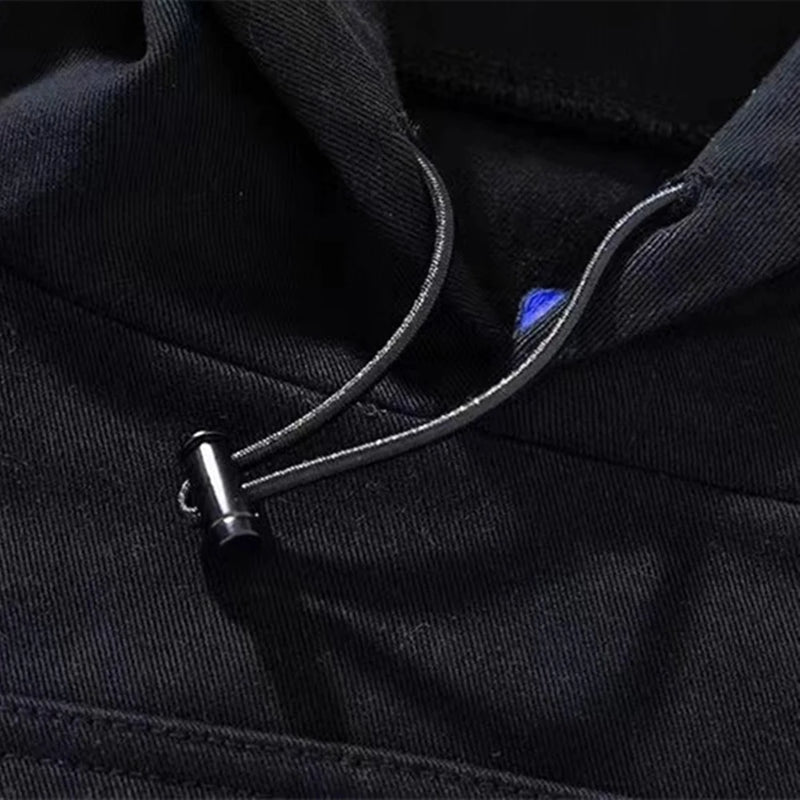 oversized fit featuring frog drift streetwear kanye west yzy oversize loose pizex windbreaker drawstring jacket coat for men design – premium quality jacket for men