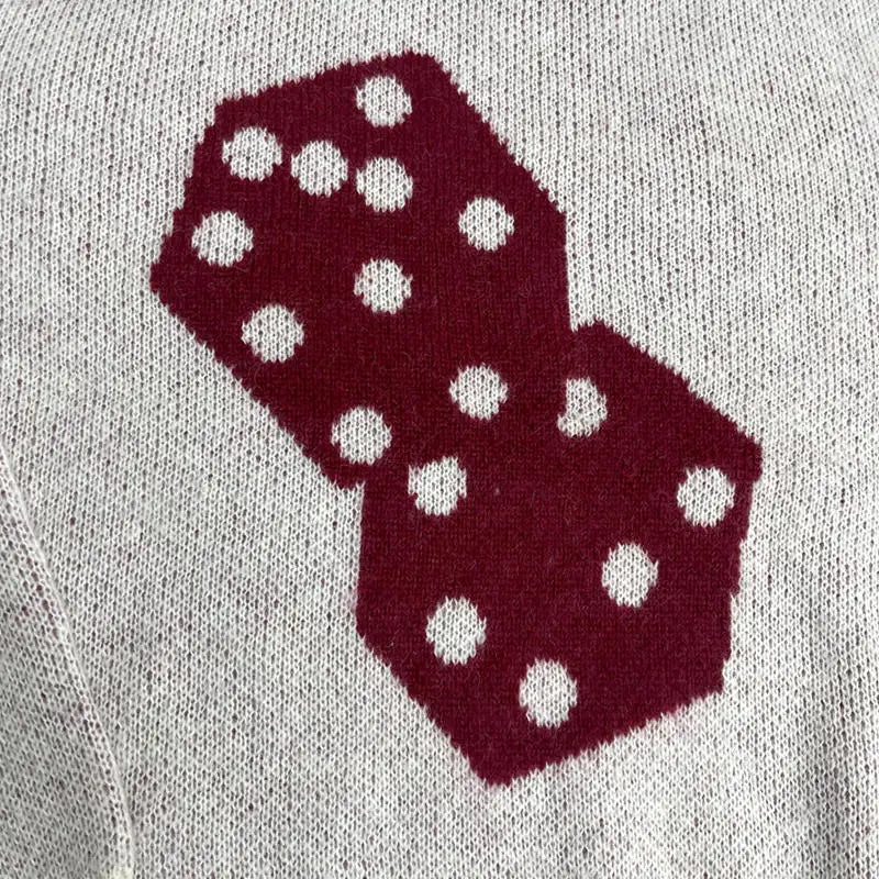 new 2022 men luxury winter gentleman classic mohair dice knit casual sweaters pullover asian size high drake r014 - Y2K grunge street style, oversized streetwear hoodie, vintage look oversized hoodie