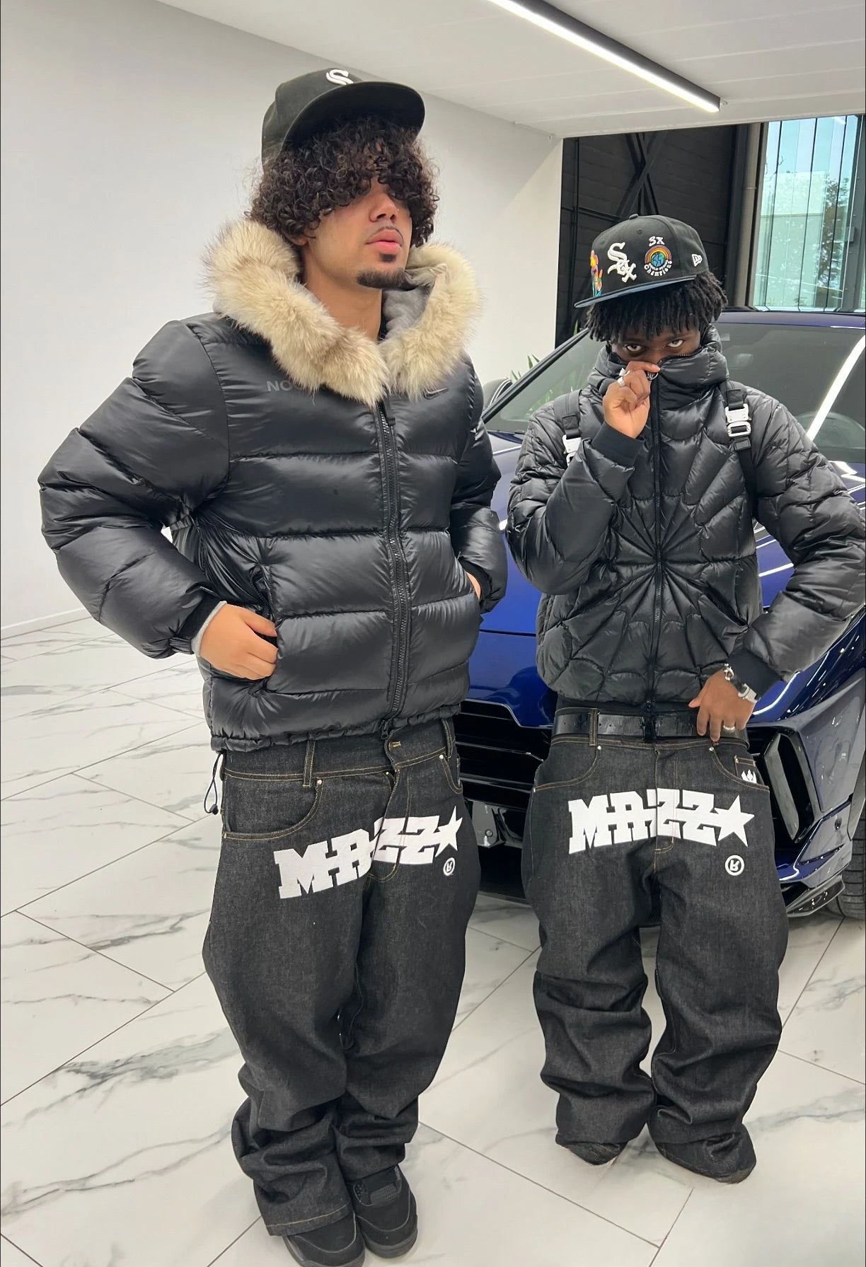 casual hip hop y2k jeans print letters straight wide legs black baggy jeans men and women fashion punk denim pants streetwear ripped baggy denim