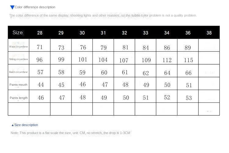 Men's Denim Shorts With Holes Washed Korean Style Straight Quarter  Patch Casual Jeans