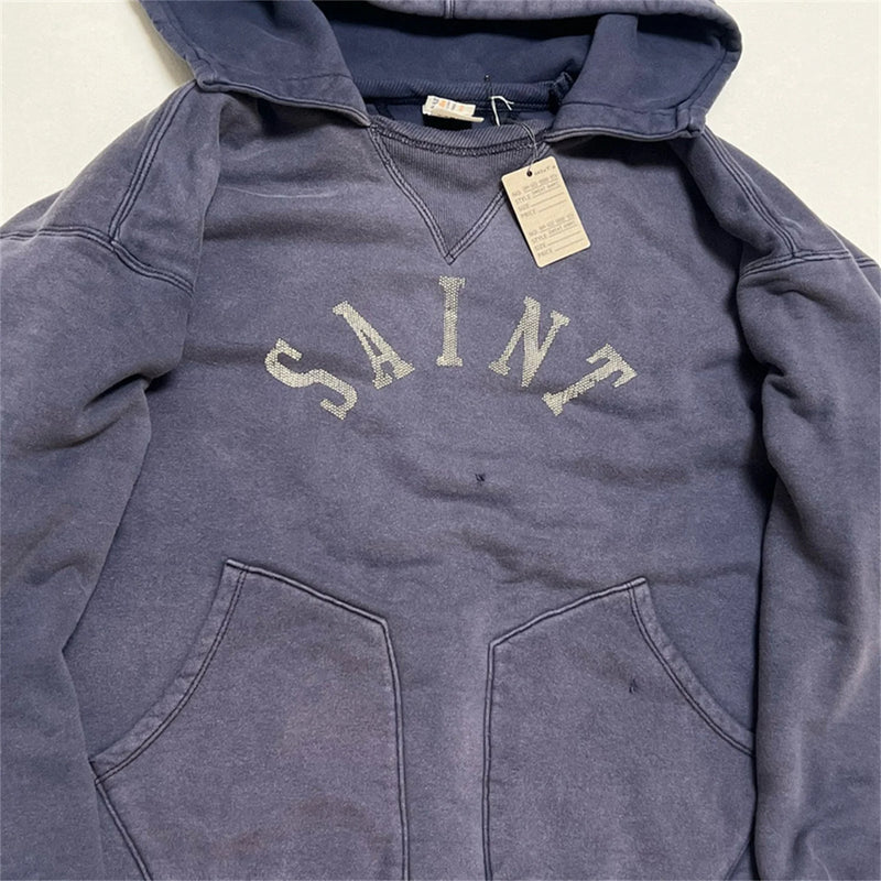 Sadcore Shirt – 24Ss Sm Brand Fashion M13 Letter Print Nvy Color High Street – Streetwear Fashion for Men & Women