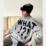 varsity knit sweater with retro streetwear styling for fall and winter outfits, ideal for men’s fashion and seasonal streetwe