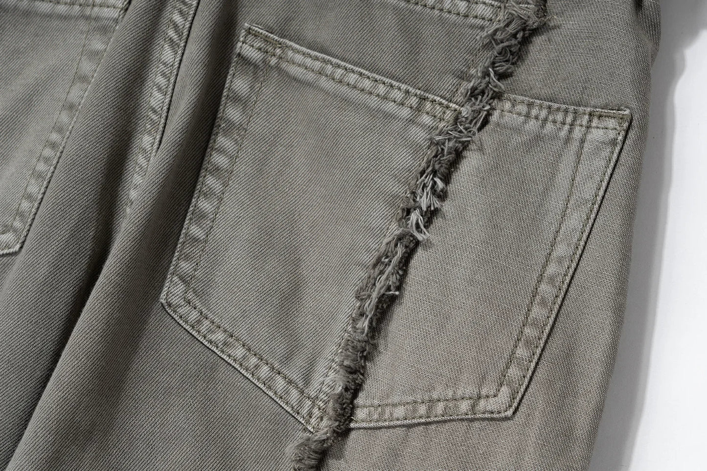 y2k streetwear tassel multi pocket jeans for men straight solid baggy cargo pants pantalones hombre casual denim trousers 1 unique cargo style 505