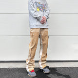 color washed denim mens jeans pants fashion graffiti patchwork loose biker red jeans streetwear hip hop casual straight pants unique jeans style 5180